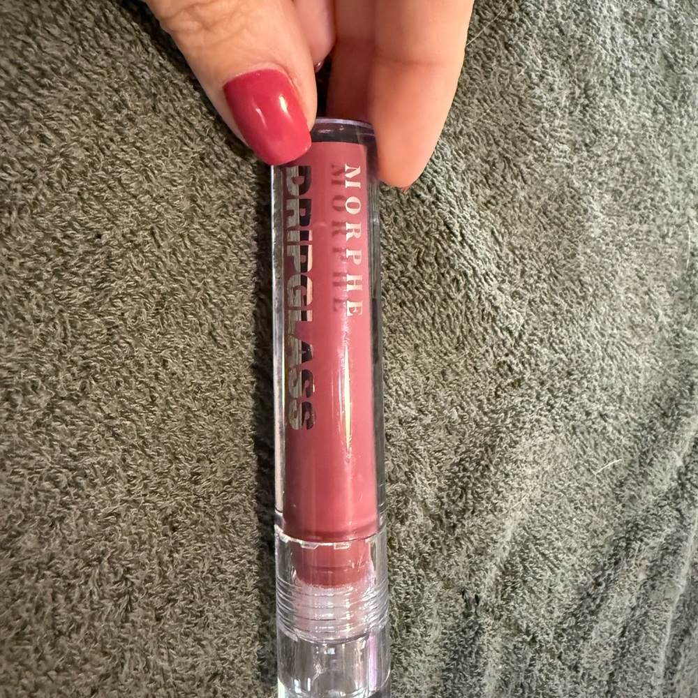 Morphe Pink Lip Balm Gloss in shatterproof mauve